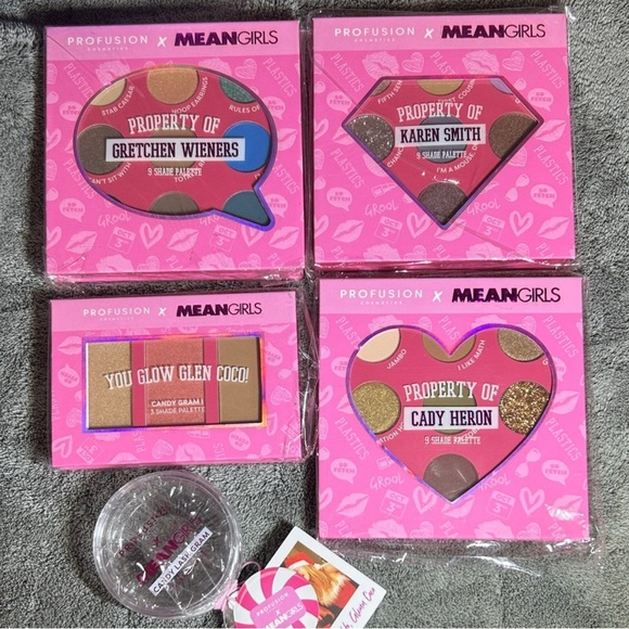 Profusion Cosmetics Other - Mean Girls Eyeshadow Palette Collection Bundle 5 pc NIB 🎁